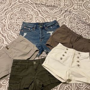 LOT of 5 barely worn Shorts!